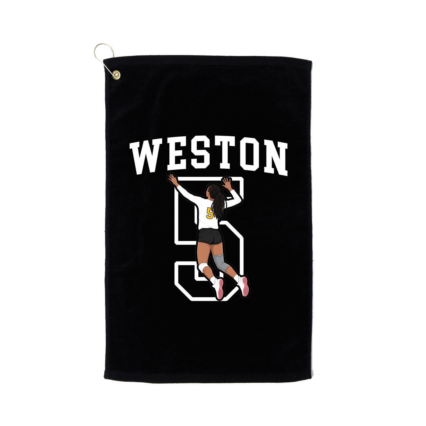 Golf Towel — Shirsey in Black