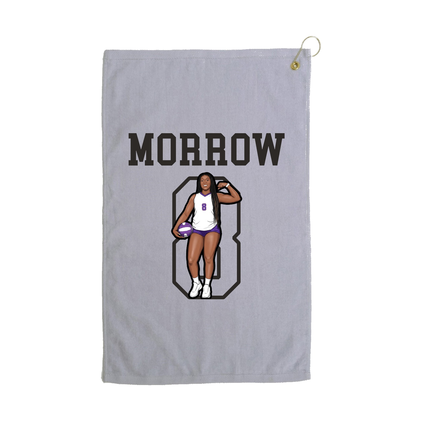 Golf Towel — Shirsey in Grey