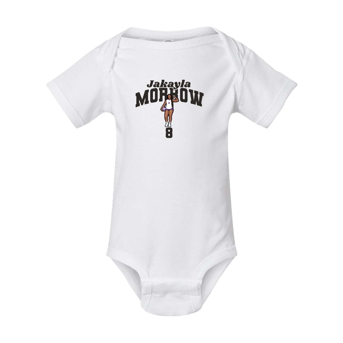 Baby Onesie — Signature Arch in White