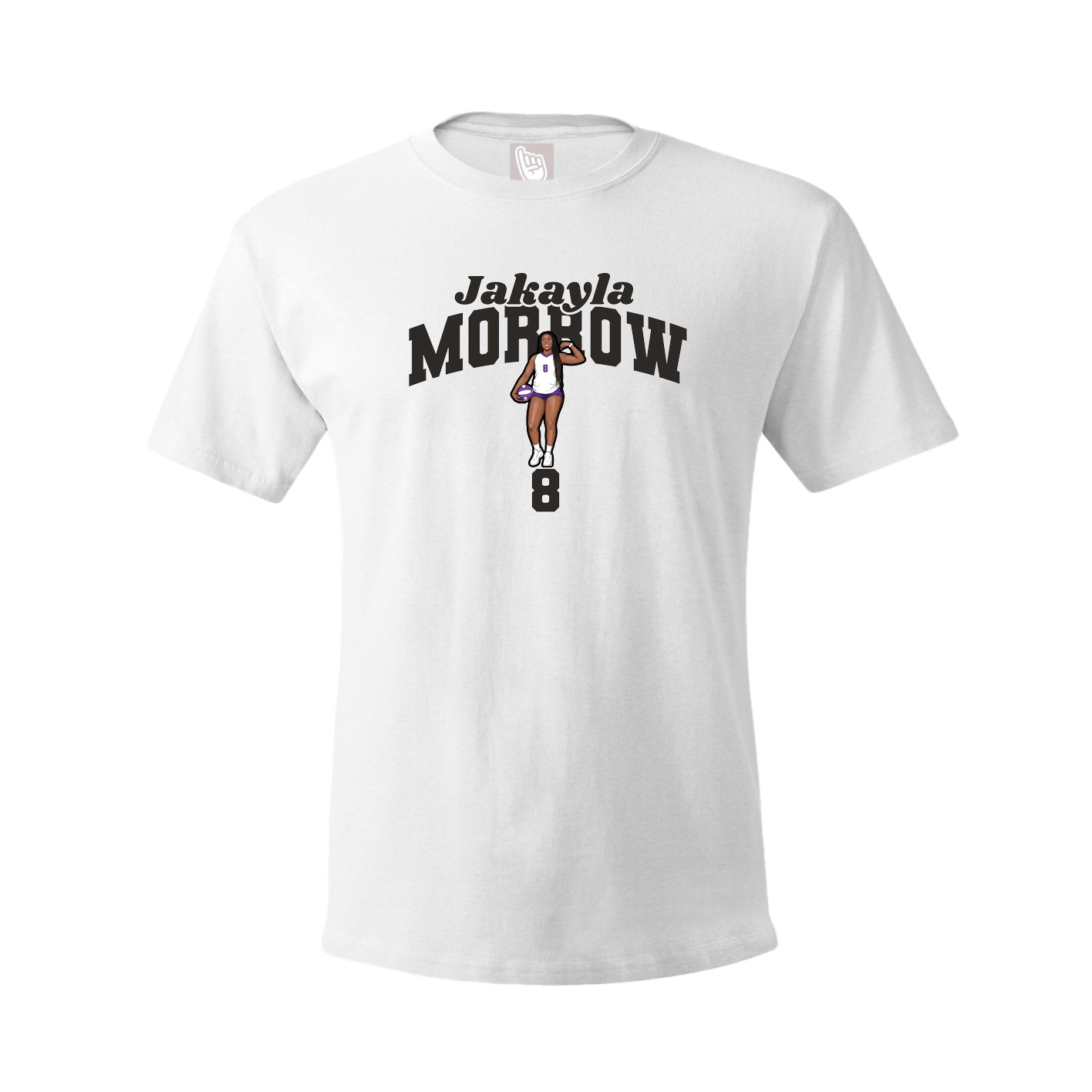 Youth Tee — Signature Arch in White