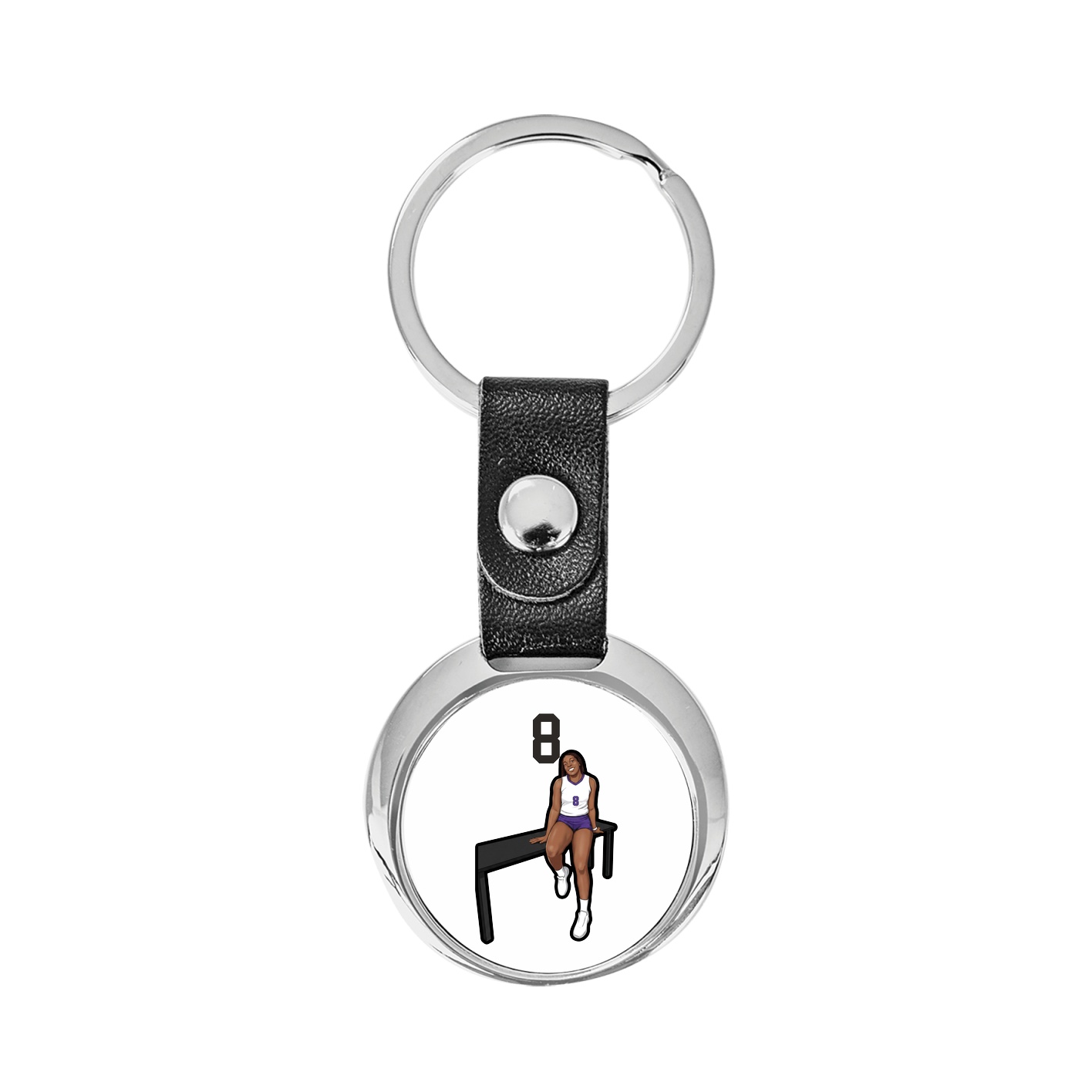 Key Chain — Number Top in Classic