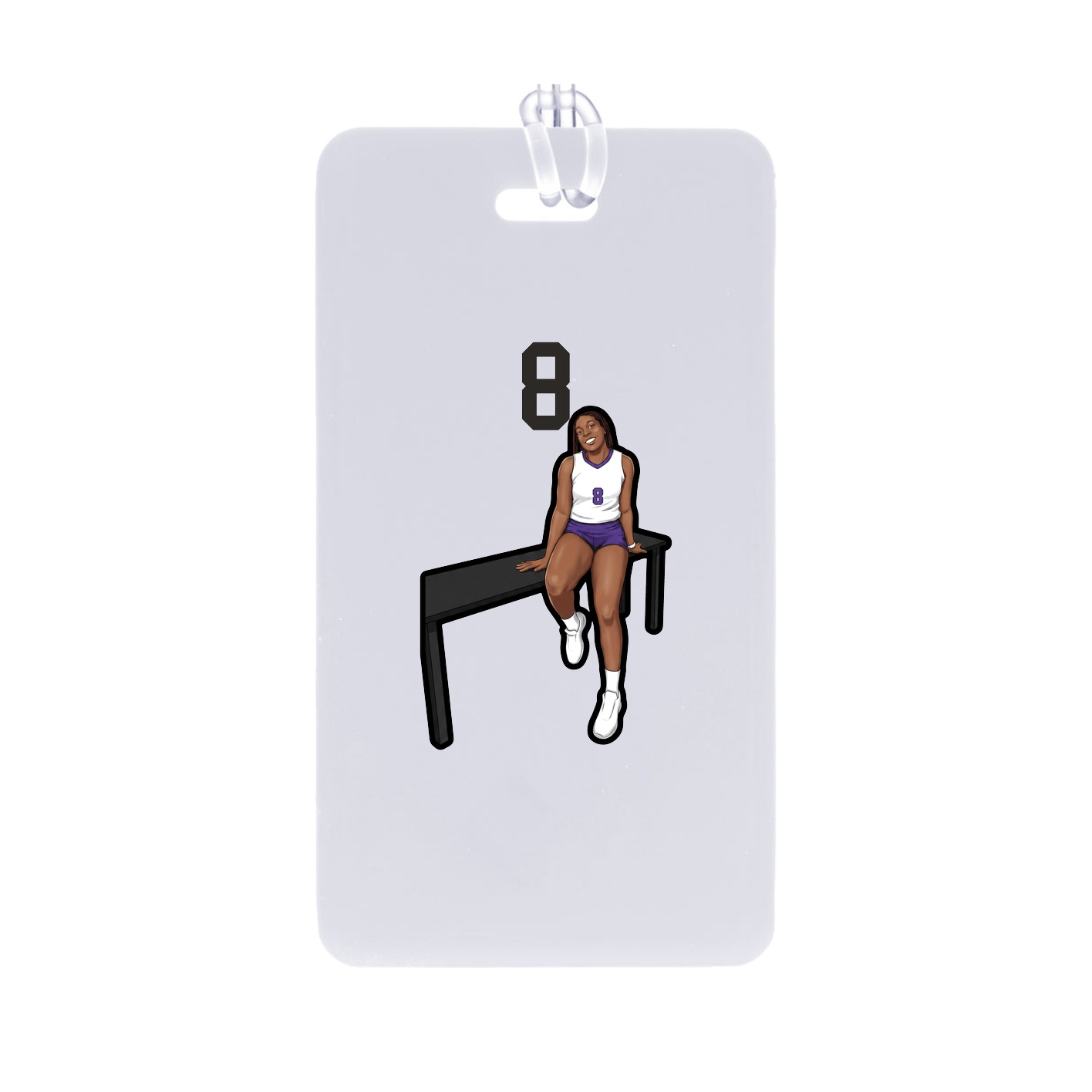 Bag Tag — Number Top in Classic