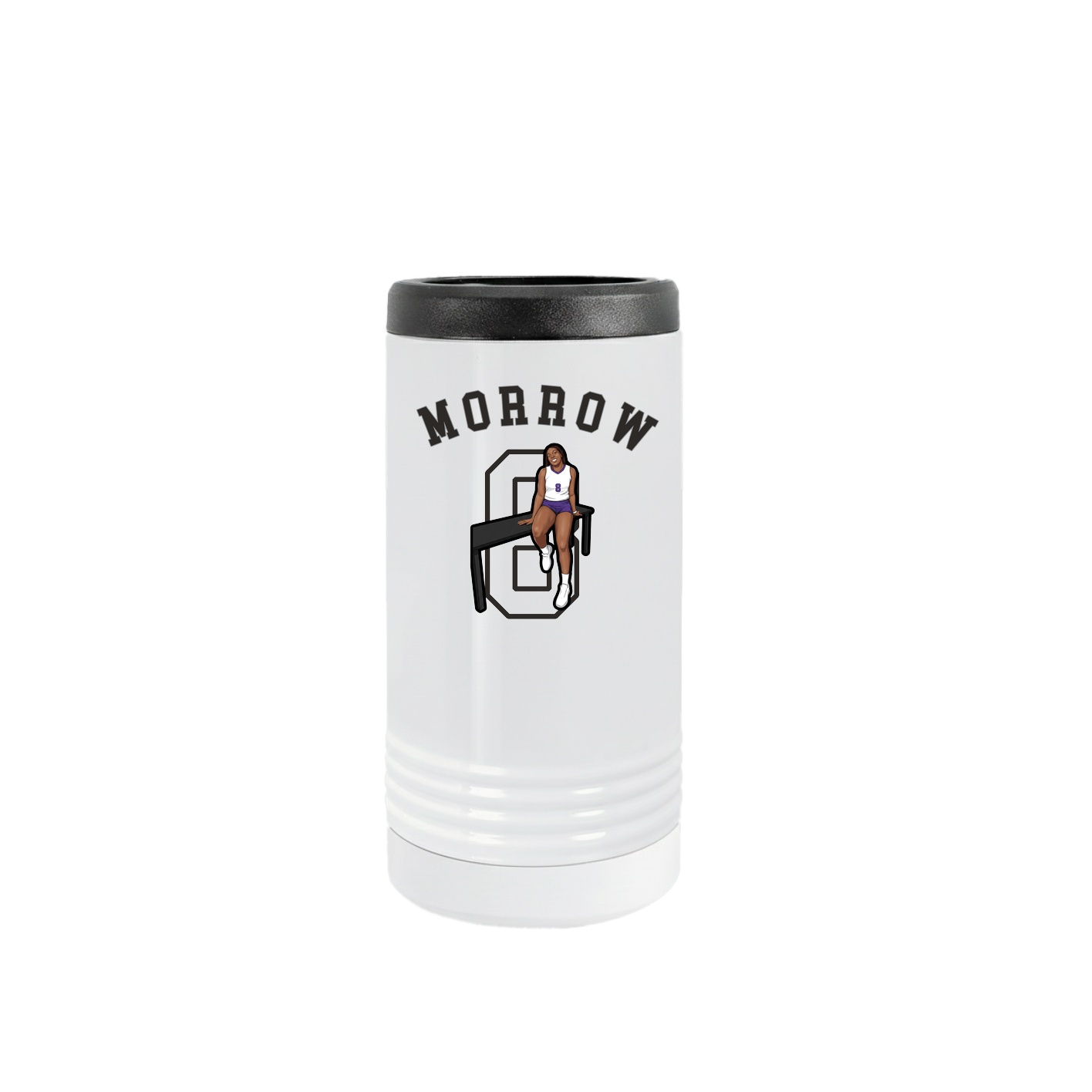 Slim Beverage Holder — Shirsey Arch in White