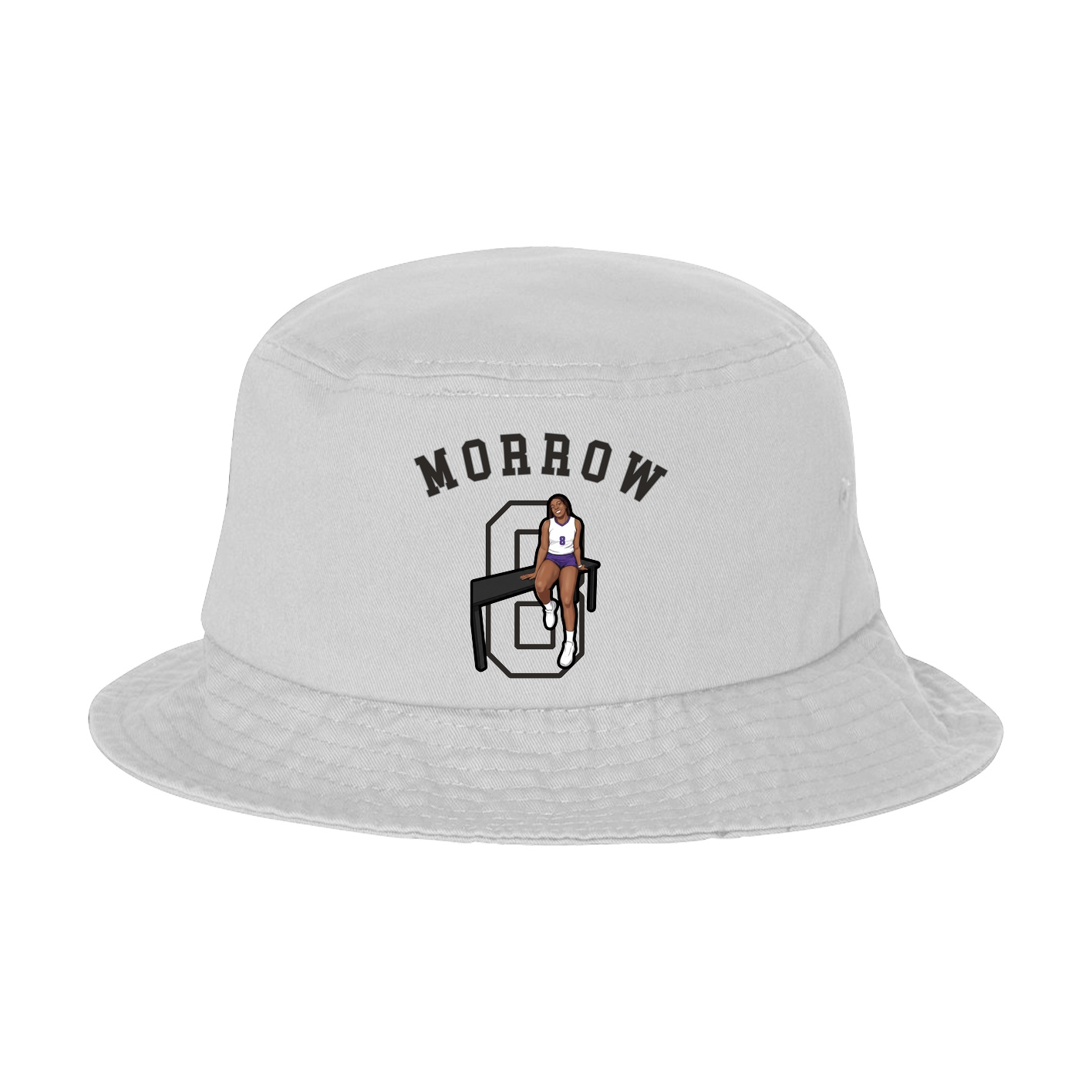 Bucket Cap — Shirsey Arch in White
