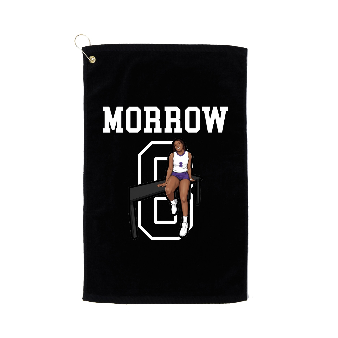 Golf Towel — Shirsey in Black