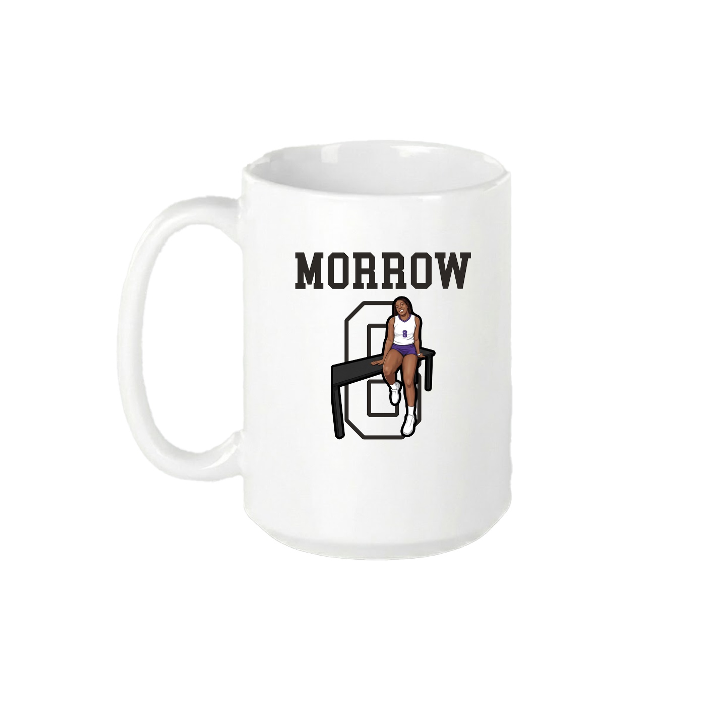 15oz Coffee Mug — Shirsey in White