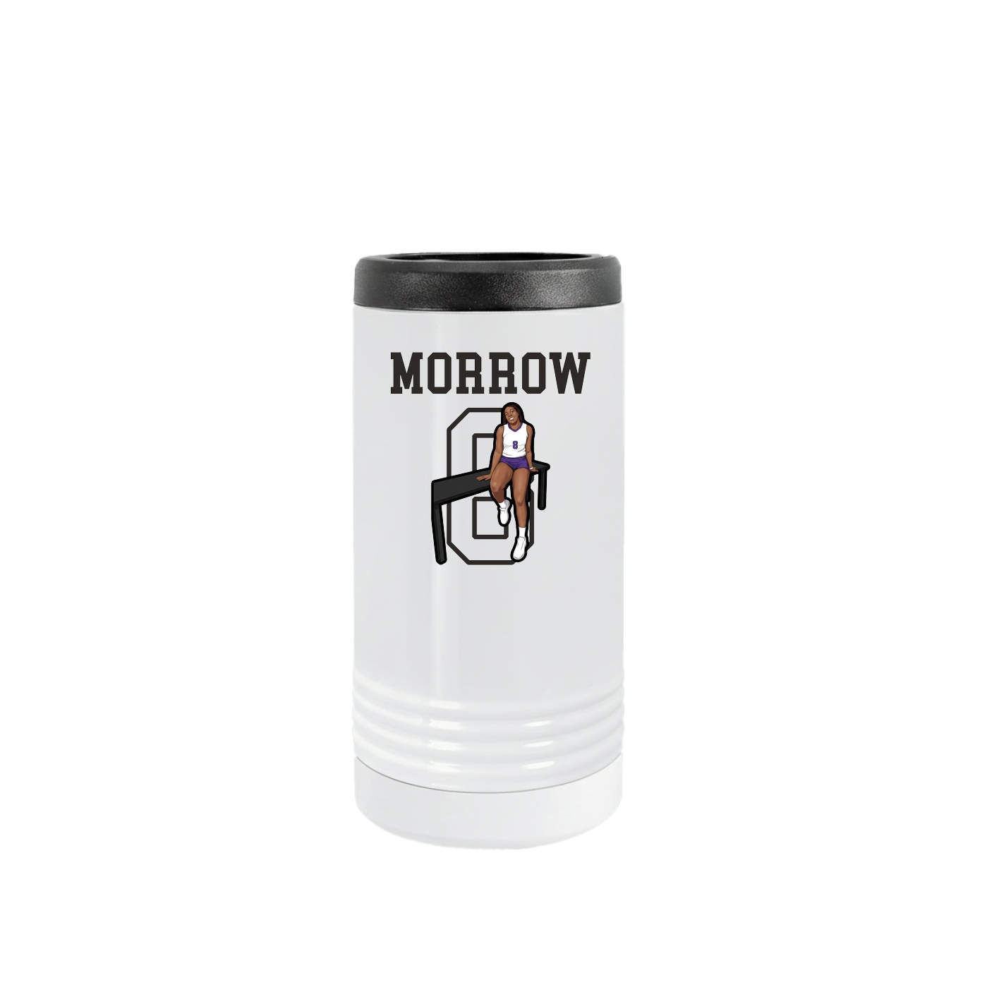 Slim Beverage Holder — Shirsey in White