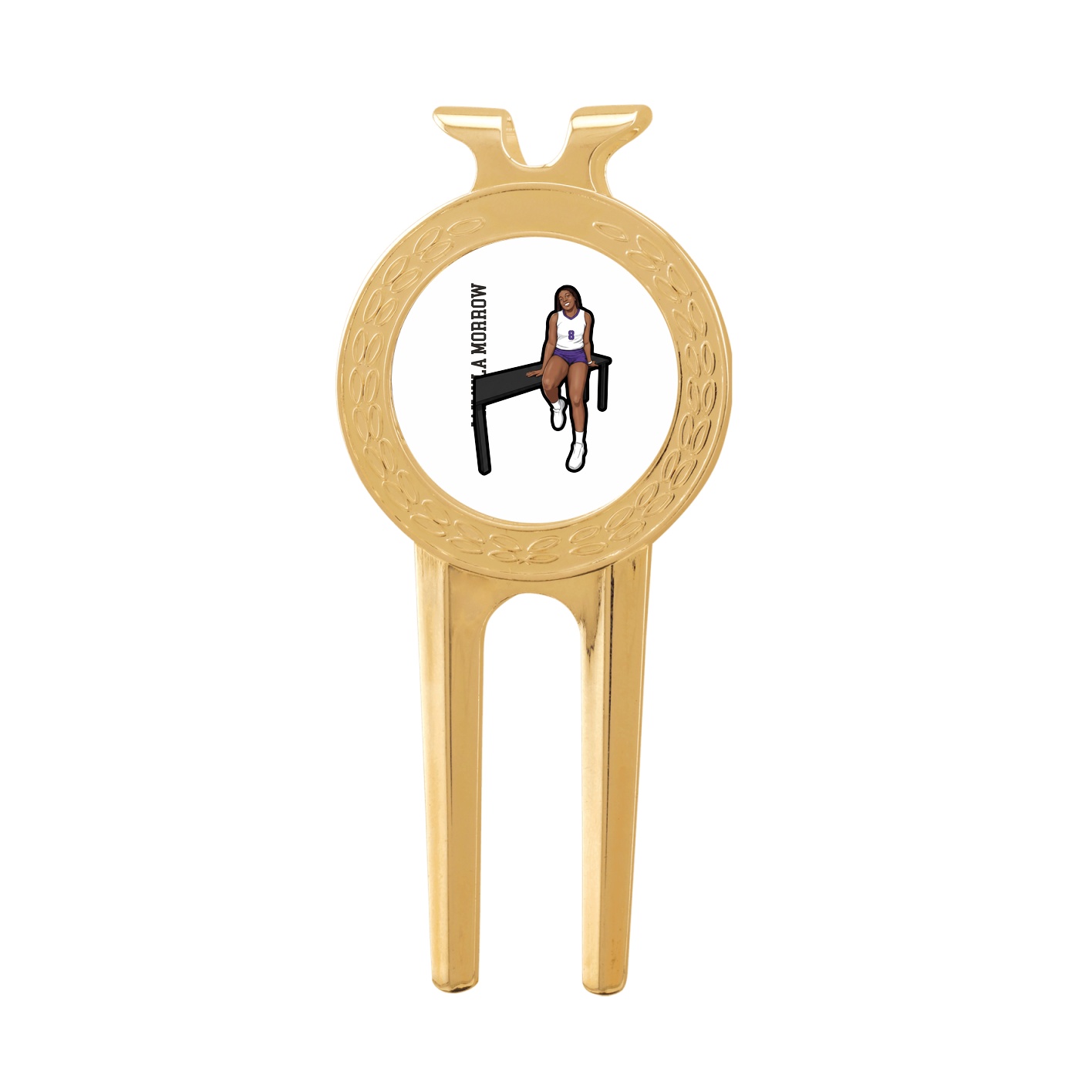 Divot Tool with Ball Marker — Name Vertical in Classic