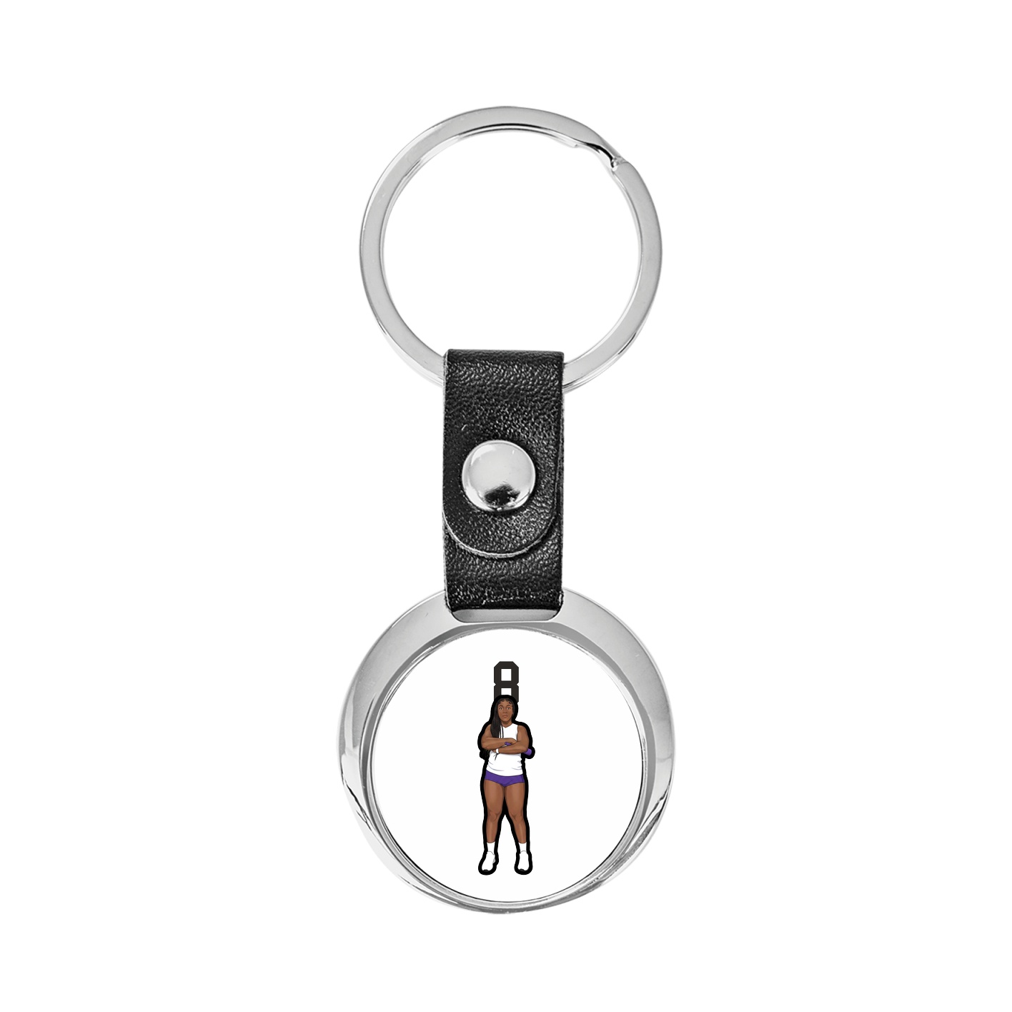 Key Chain — Number Top in Classic