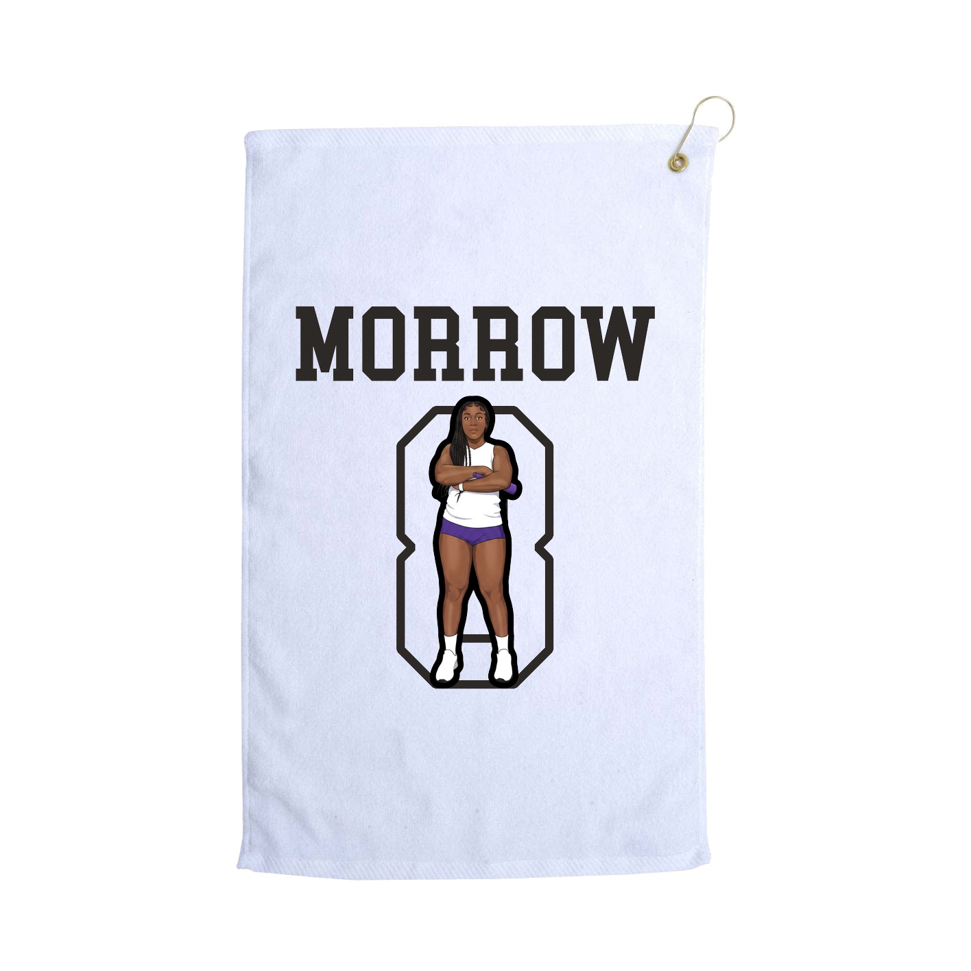 Golf Towel — Shirsey in White
