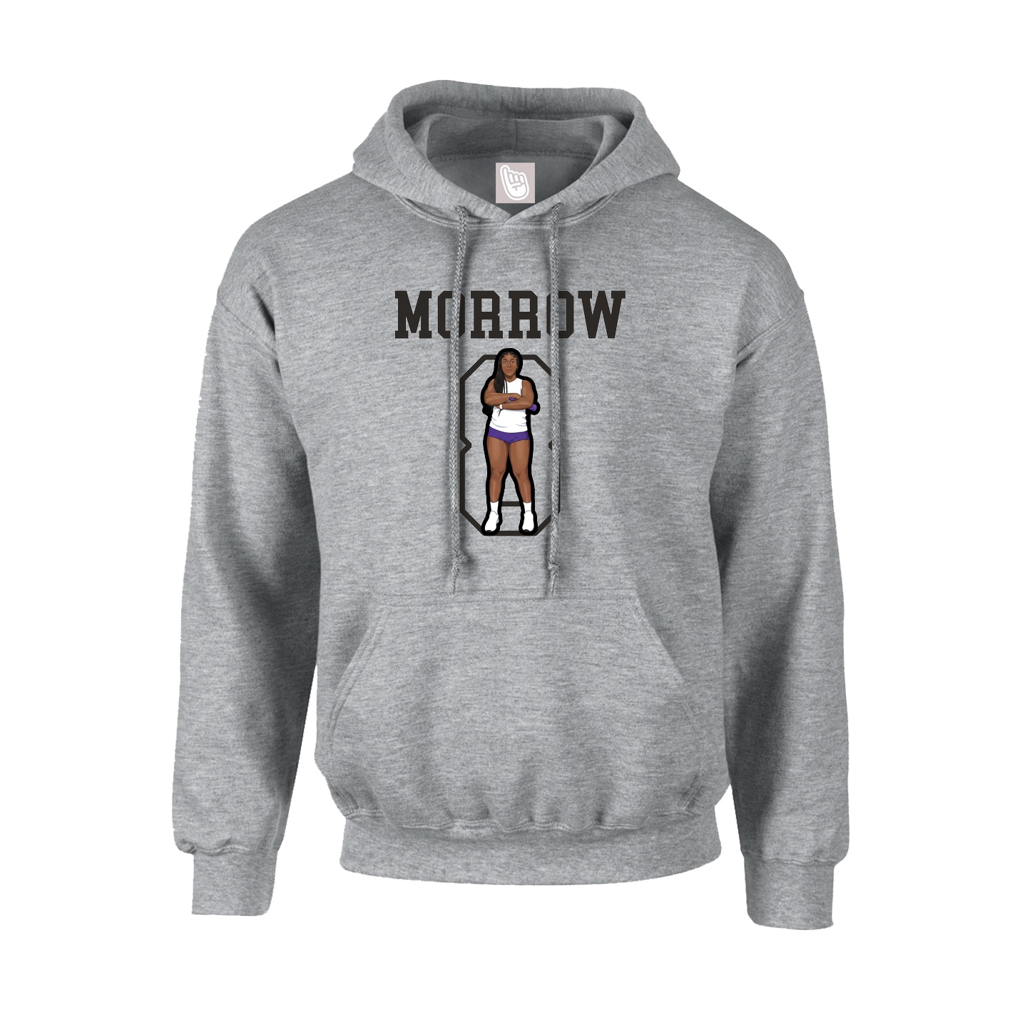 Hoodie — Shirsey in Grey
