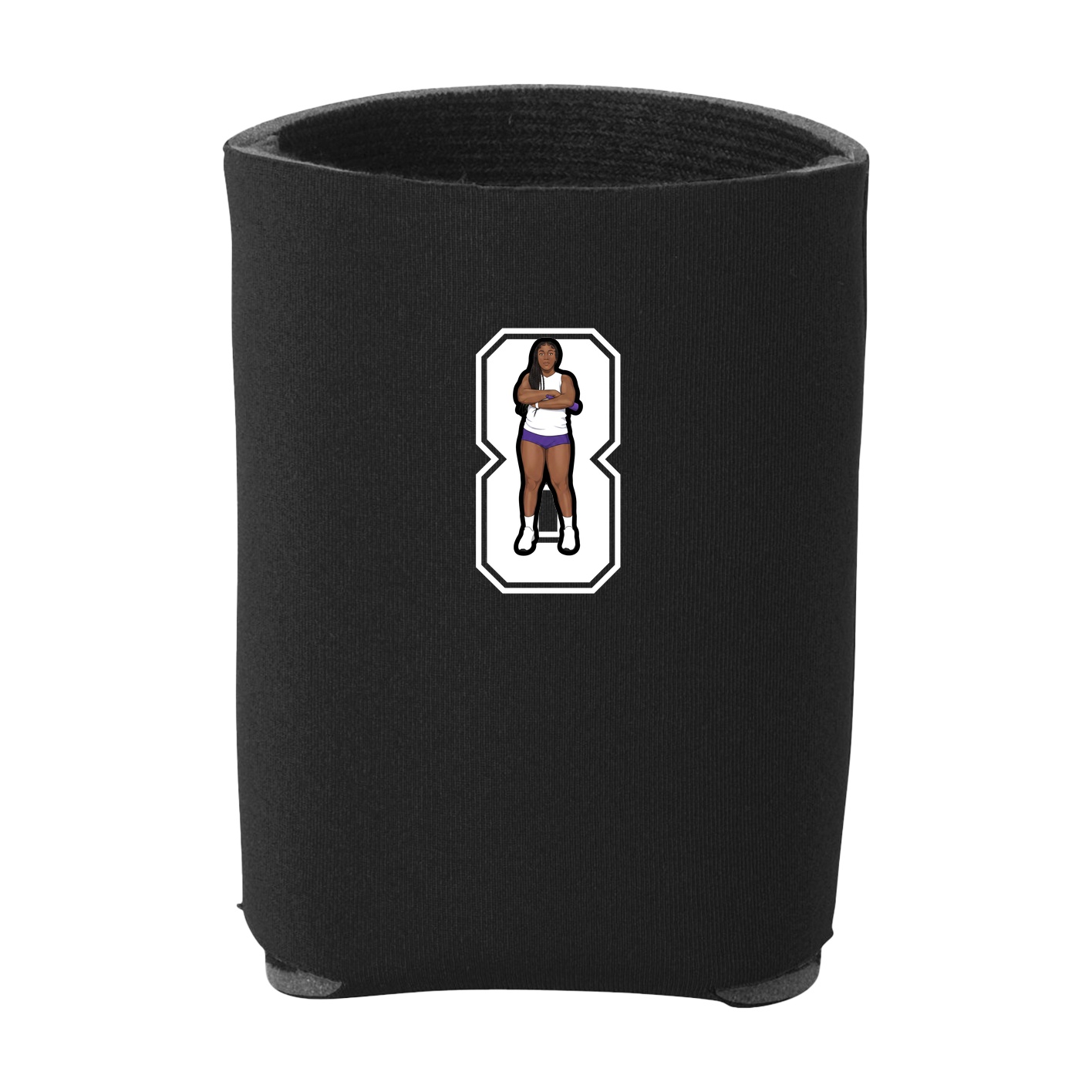 Can Holder — Number in Black
