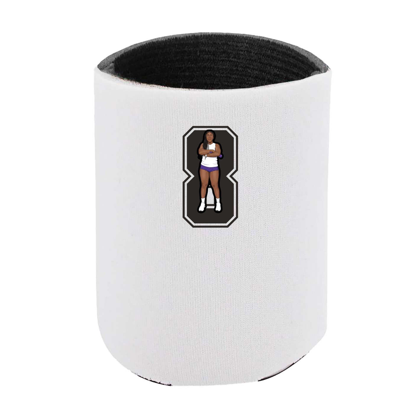 Can Holder — Number in White