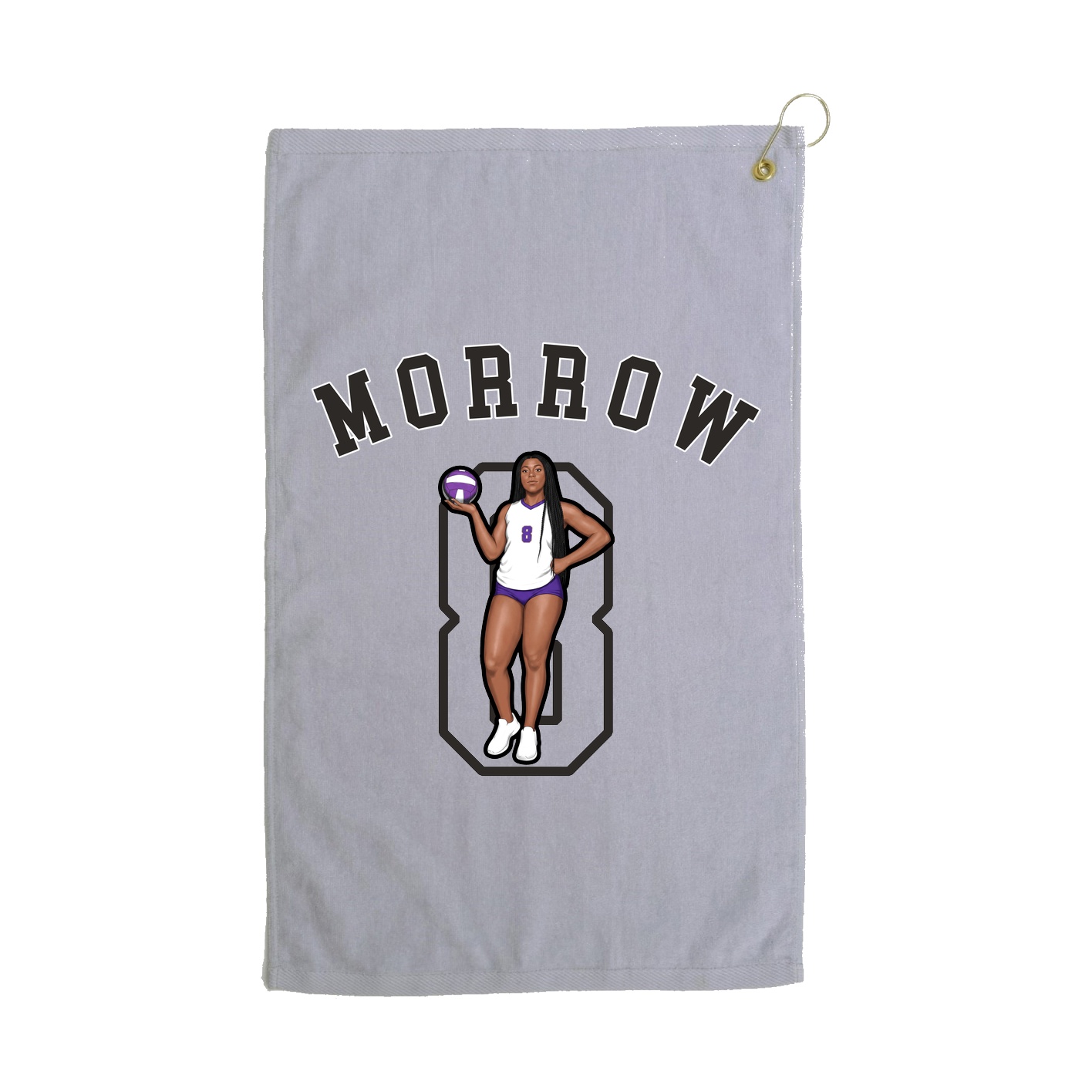 Golf Towel — Shirsey Arch in Grey