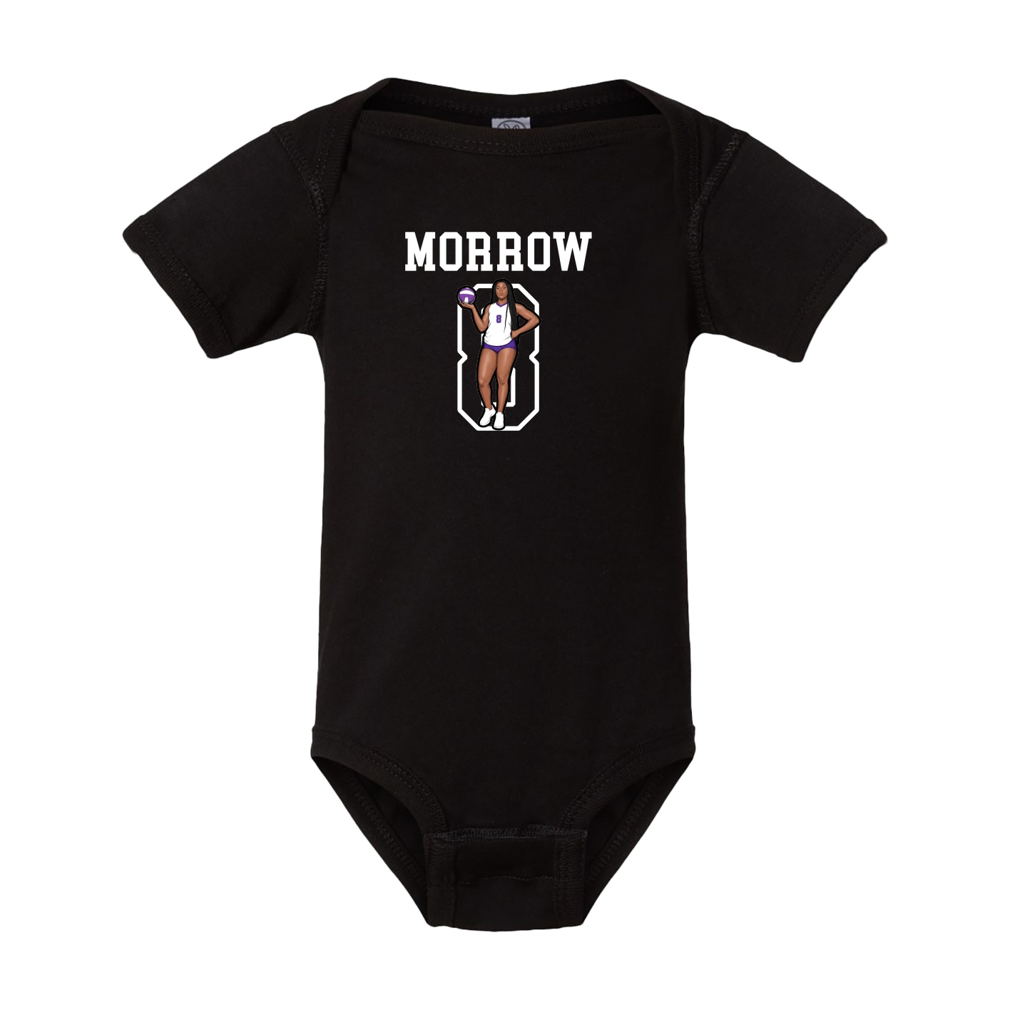 Baby Onesie — Shirsey in Black