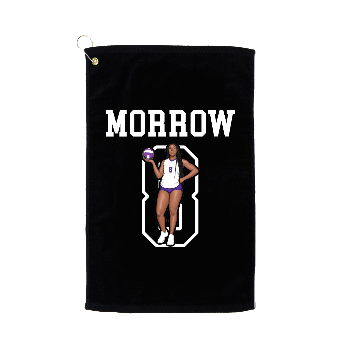 Golf Towel — Shirsey in Black