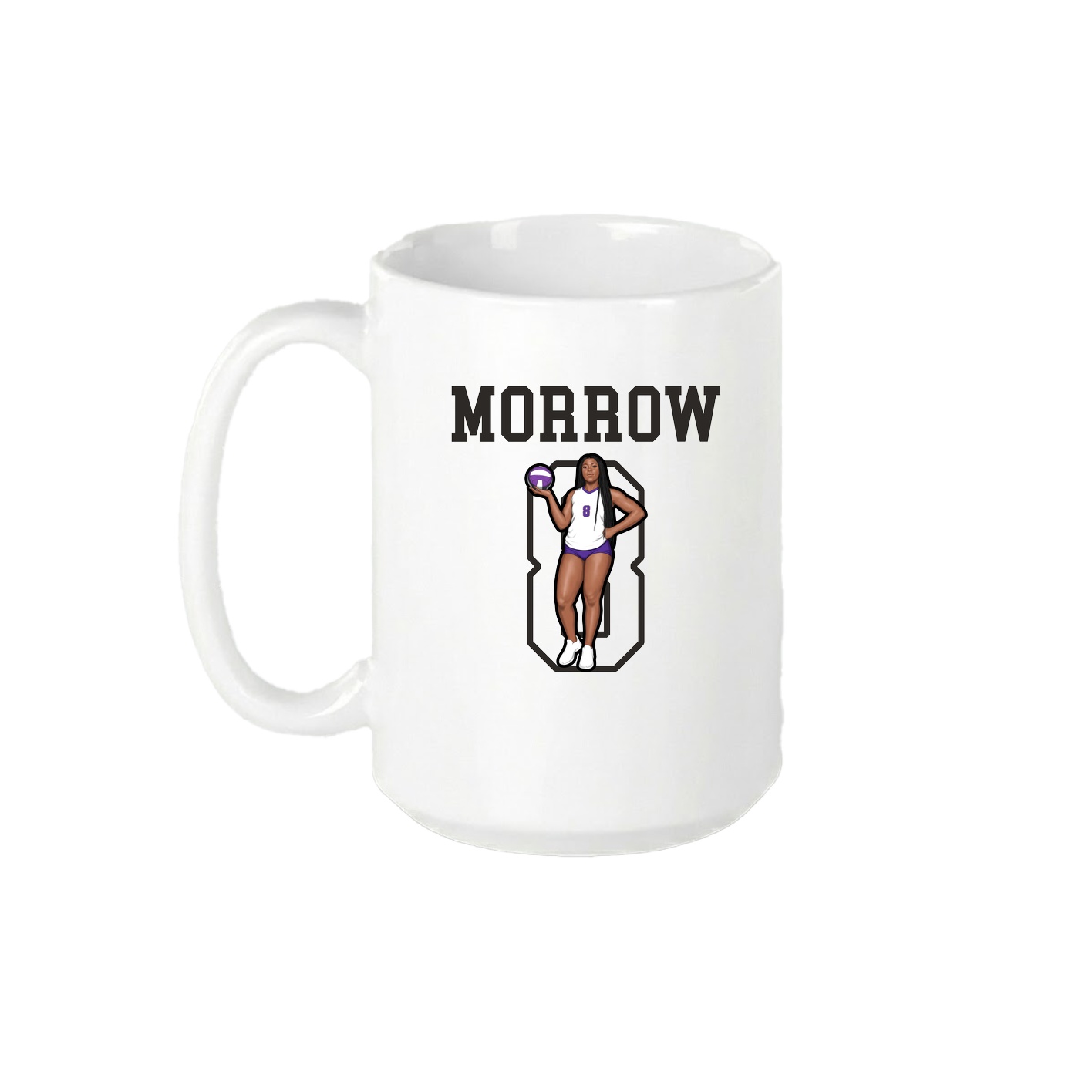 15oz Coffee Mug — Shirsey in White