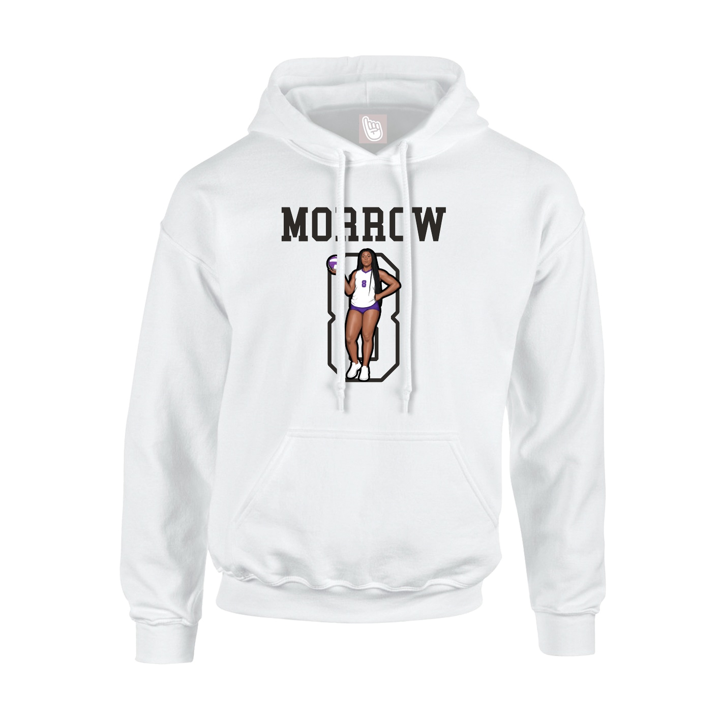 Youth Hoodie — Shirsey in White