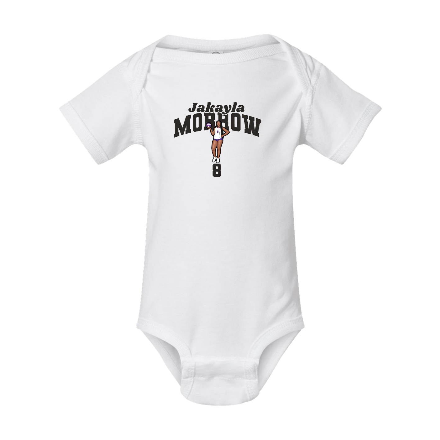 Baby Onesie — Signature Arch in White