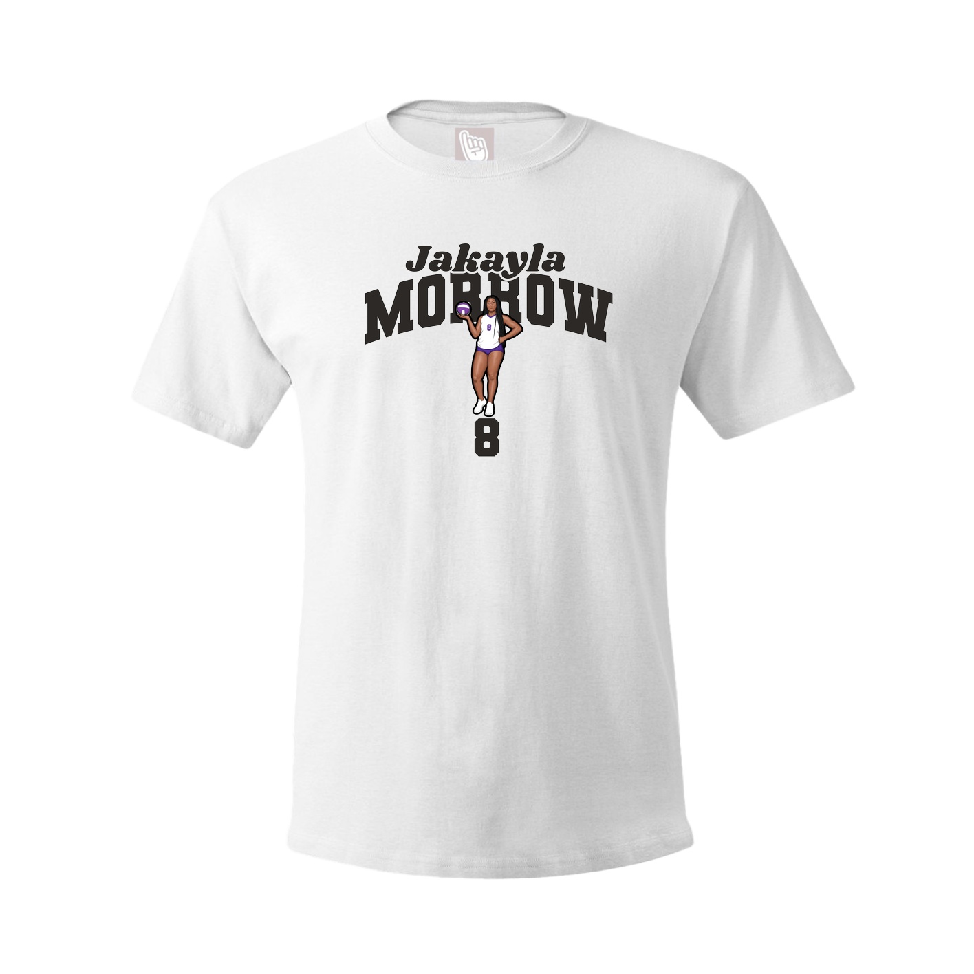 Youth Tee — Signature Arch in White