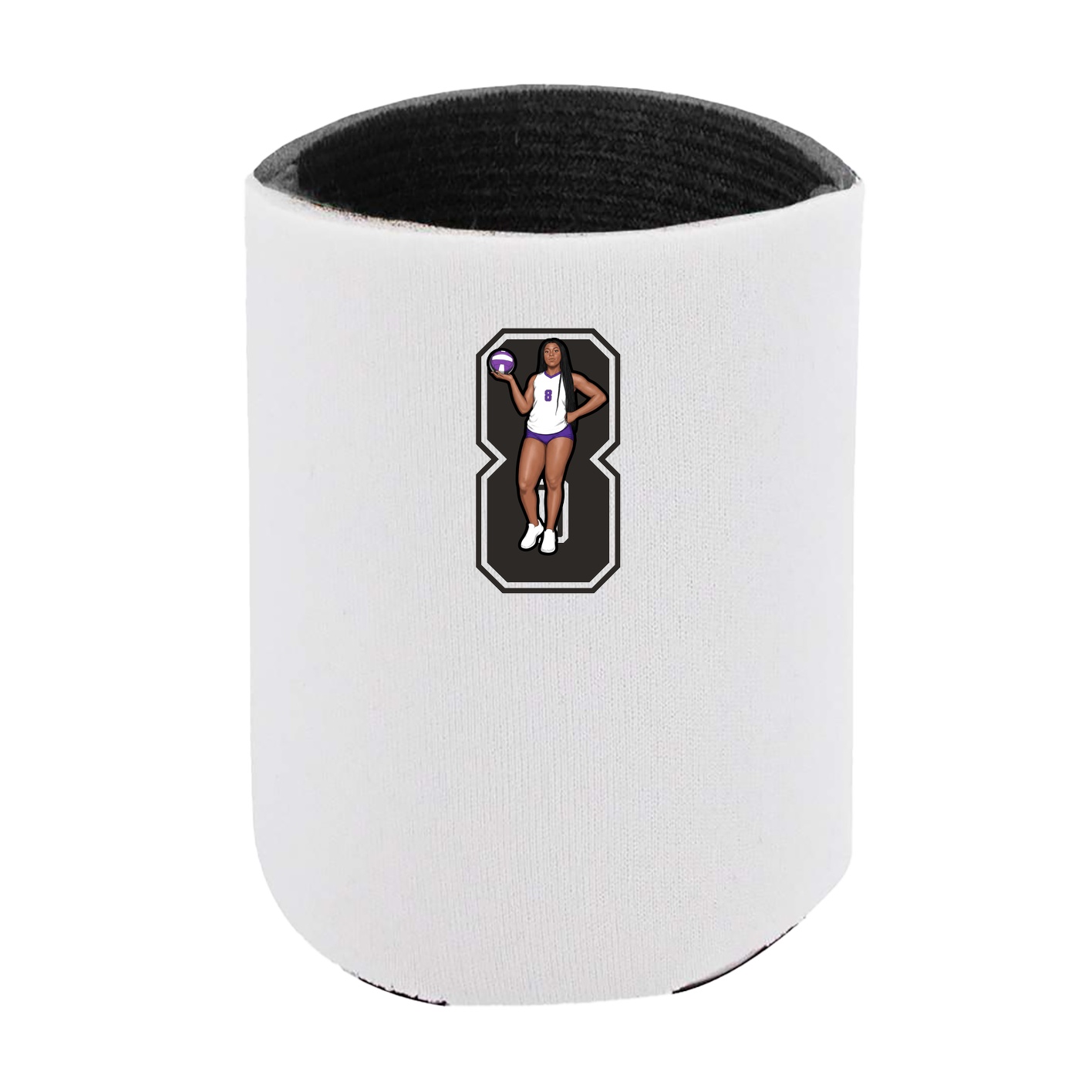 Can Holder — Number in White