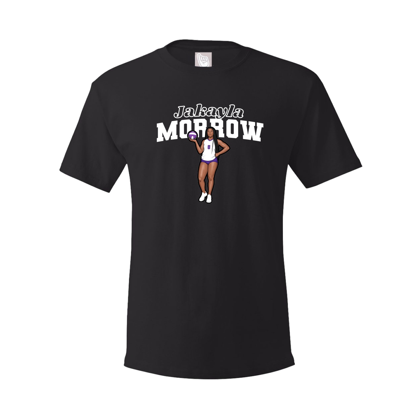 Tee — Name Arch in Black