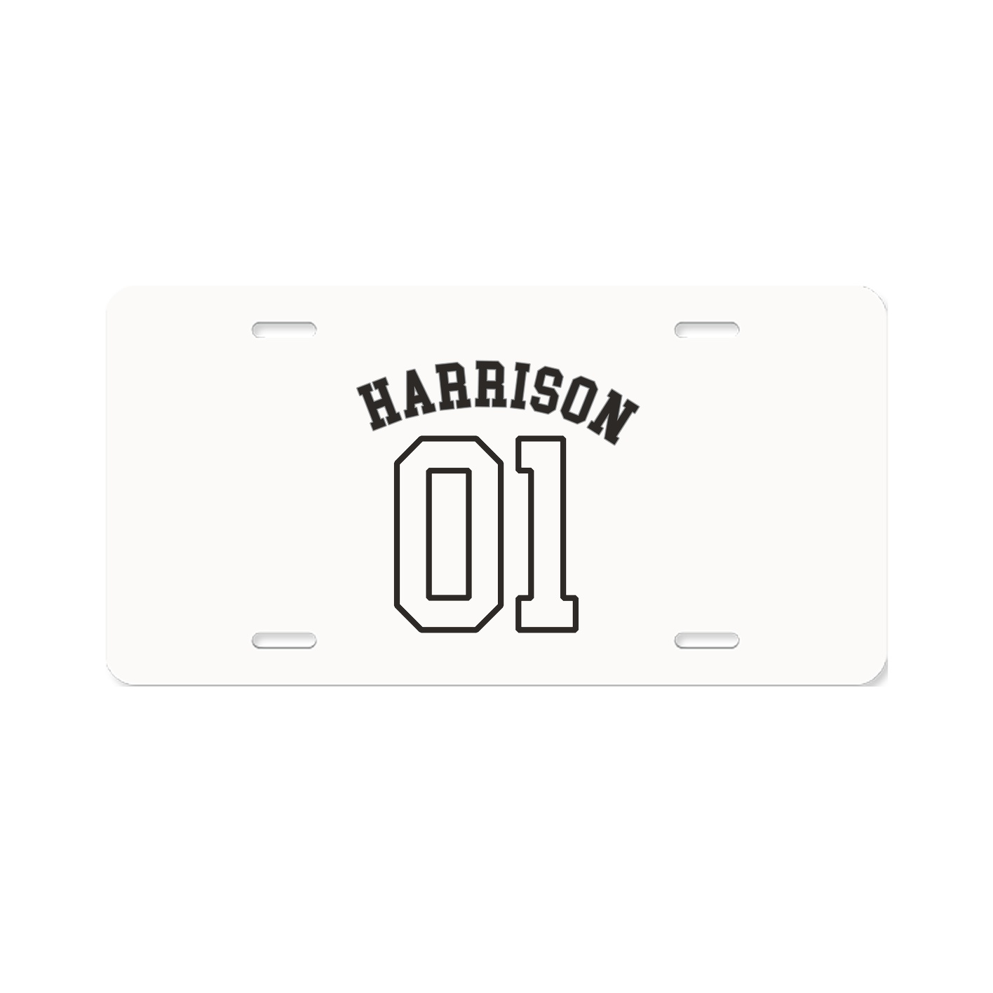 License Plate — Shirsey Arch in Classic