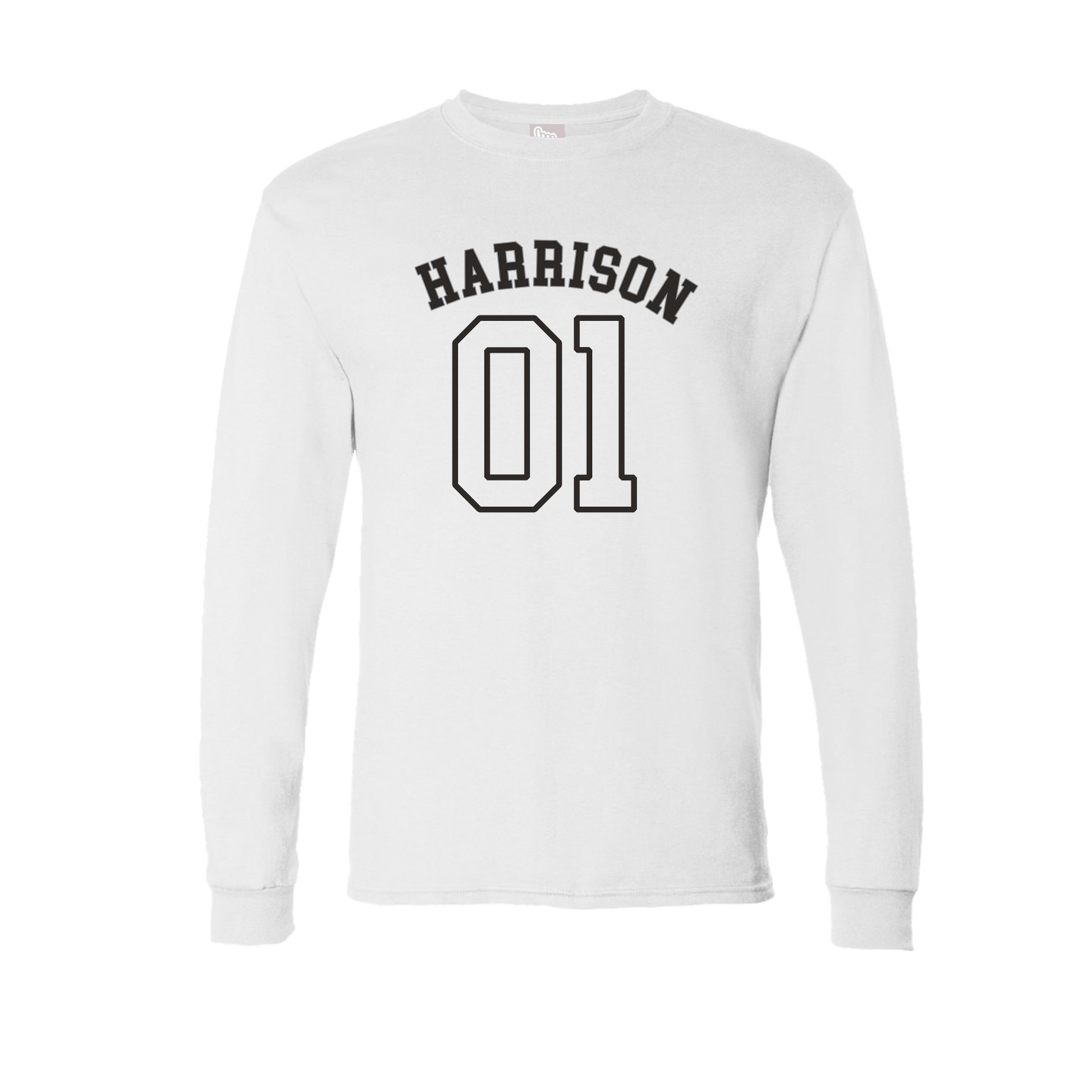 Long Sleeve Tee — Shirsey Arch in White
