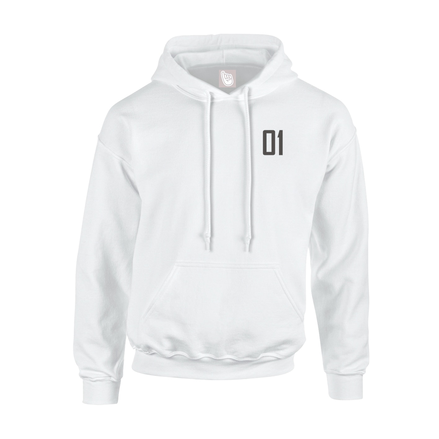 Hoodie — Front Shirsy in White