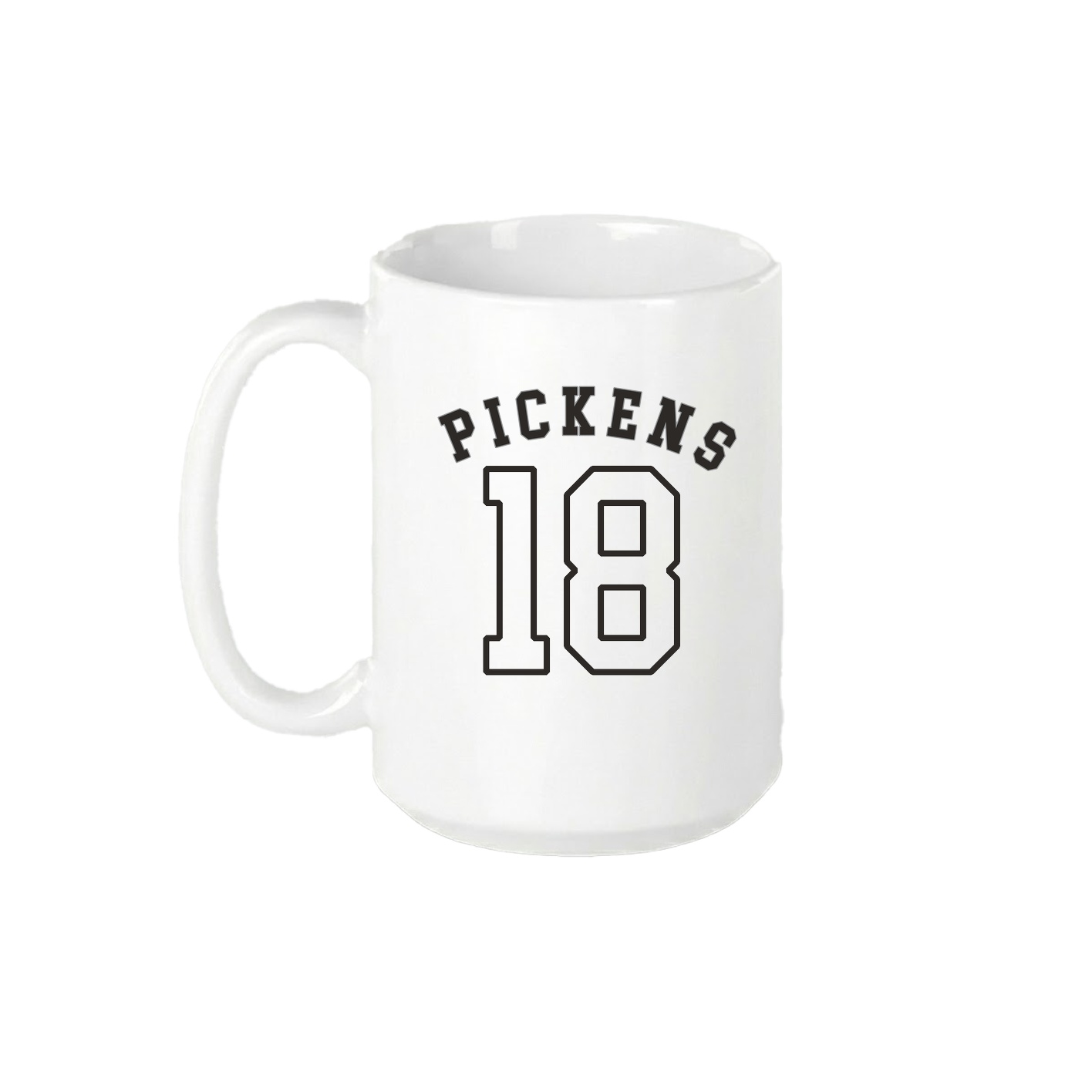 15oz Coffee Mug — Shirsey Arch in White