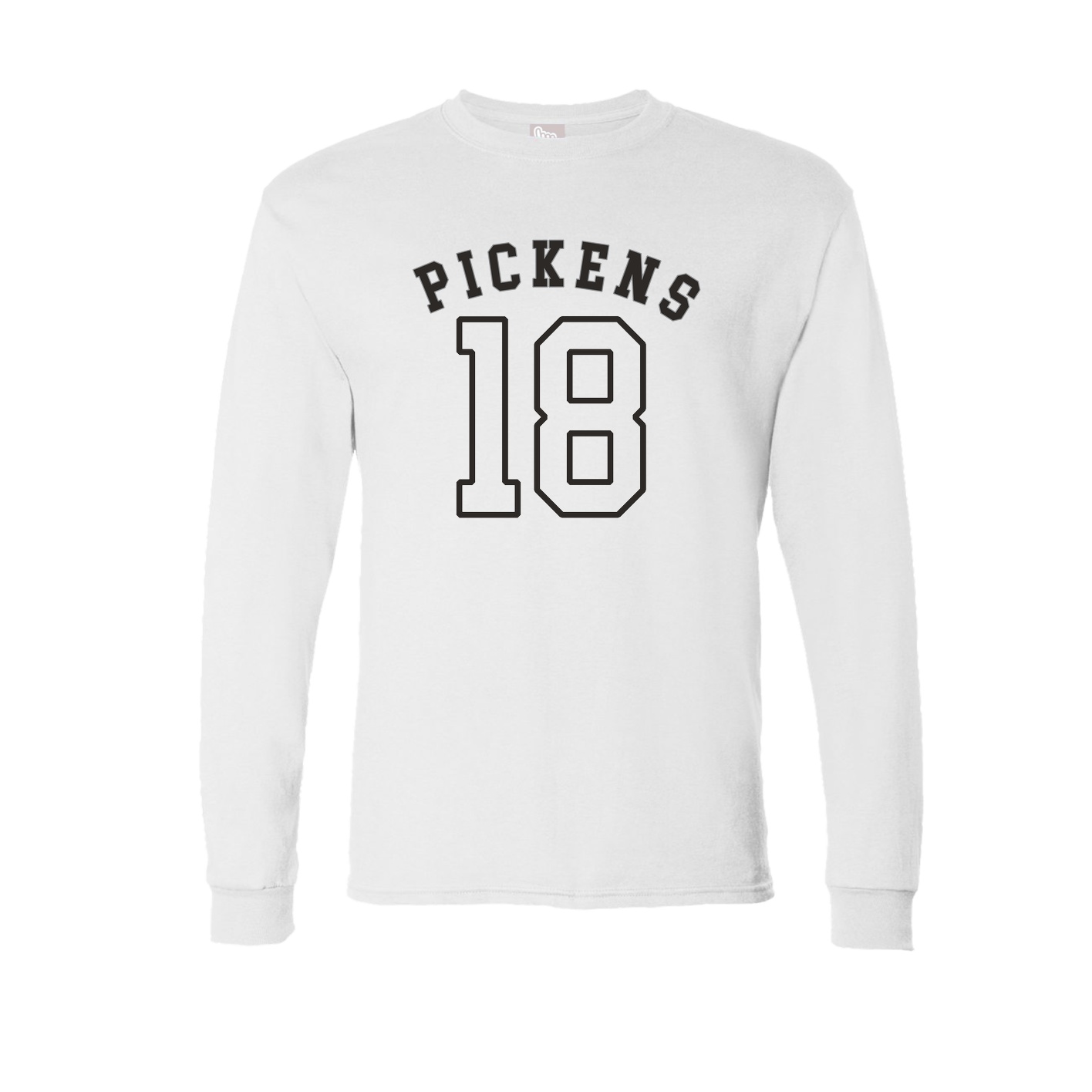 Long Sleeve Tee — Shirsey Arch in White