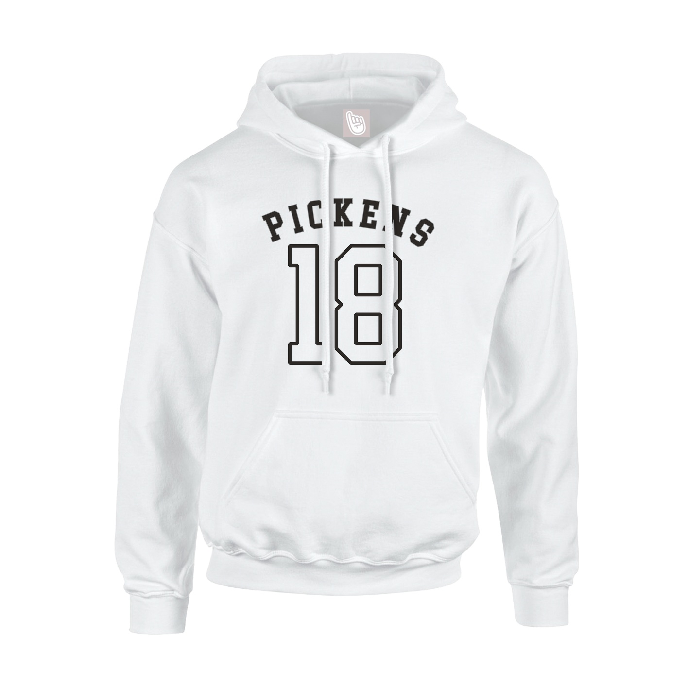Hoodie — Shirsey Arch in White