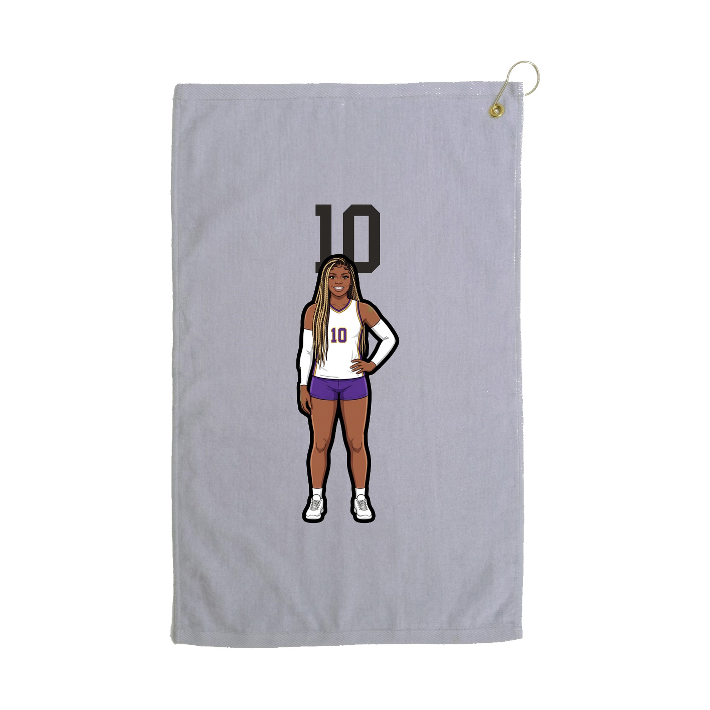 Golf Towel — Classic in Grey