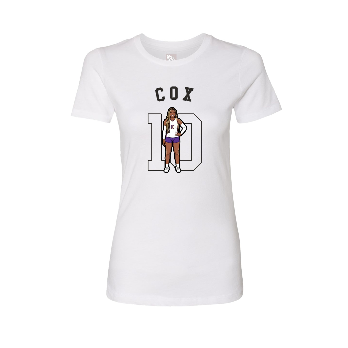 Womens Tee — Classic in White