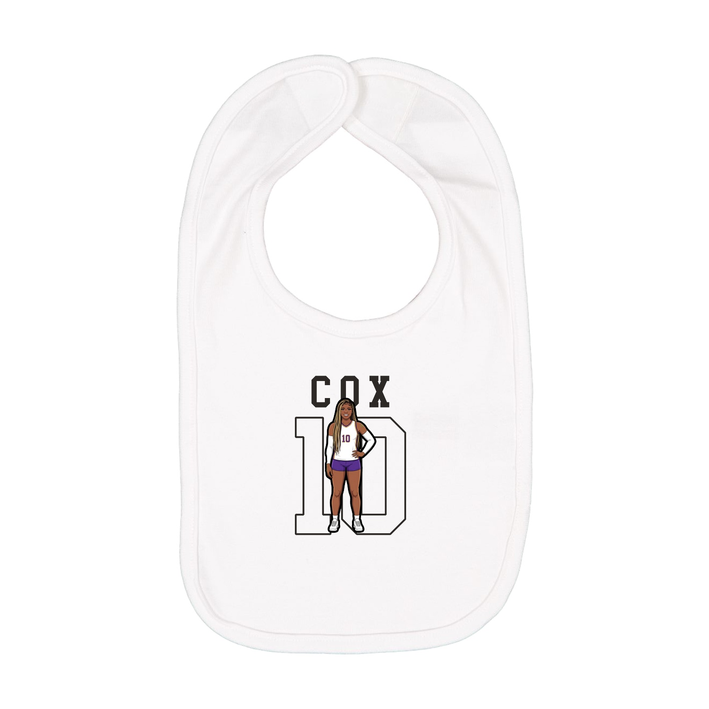 Infant Bib — Classic in White