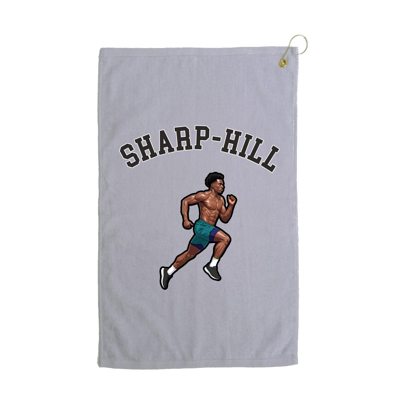 Golf Towel — Shirsey Arch in Grey