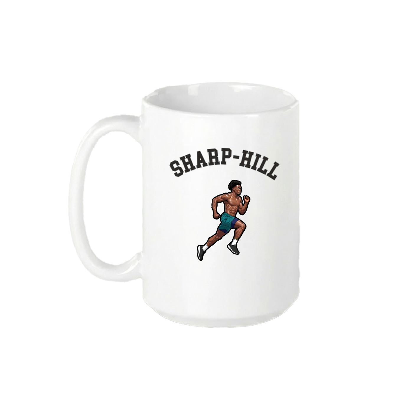 15oz Coffee Mug — Shirsey Arch in White