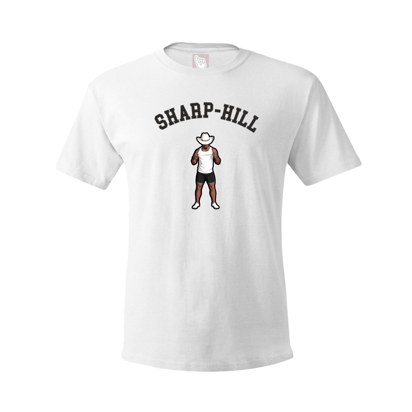 Youth Tee — Shirsey Arch in White