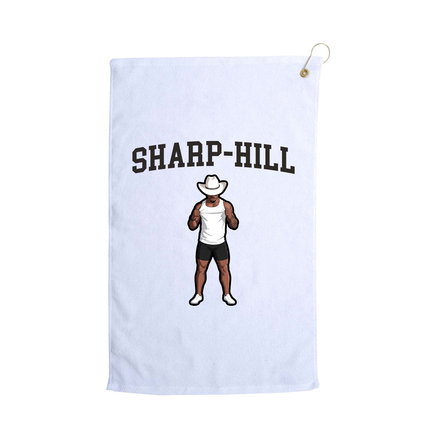 Golf Towel — Shirsey in White