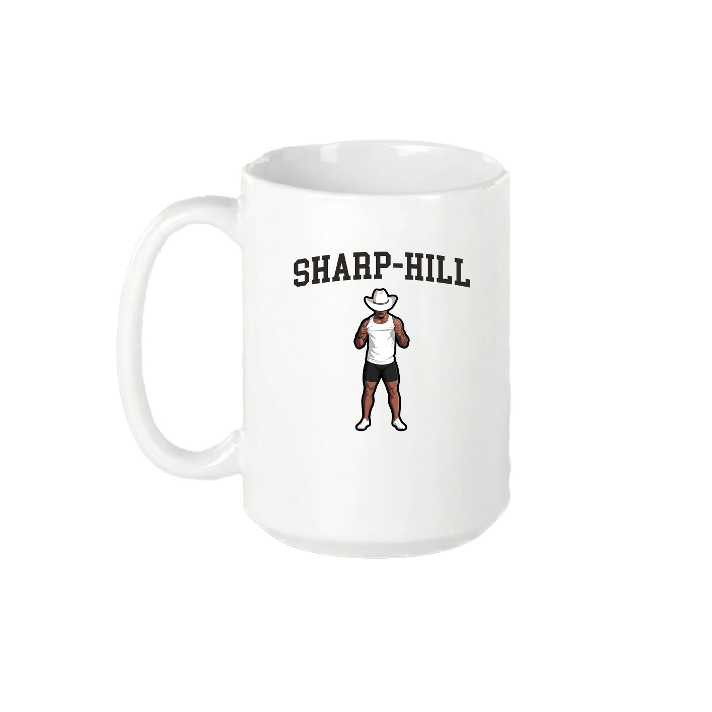 15oz Coffee Mug — Shirsey in White