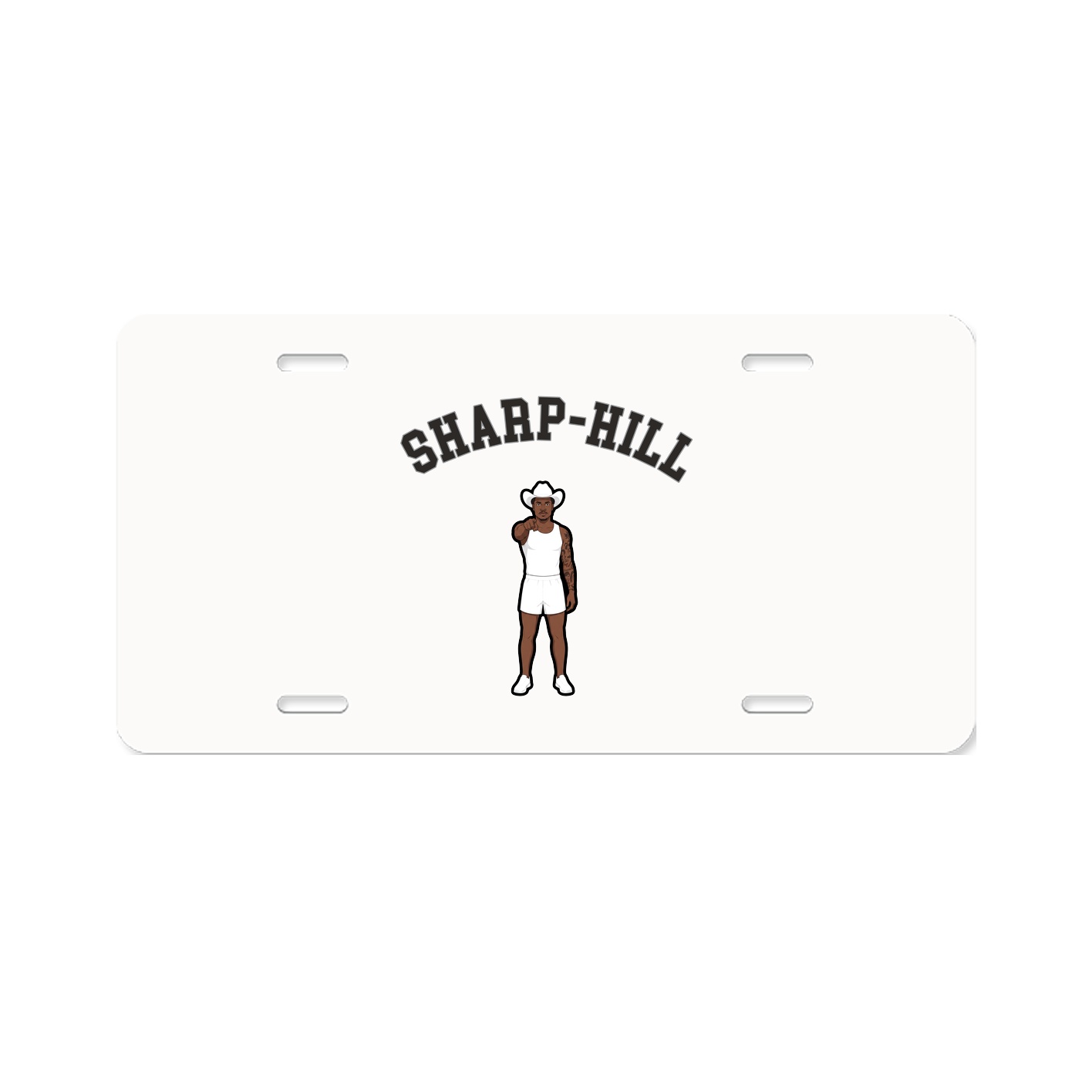 License Plate — Shirsey Arch in Classic