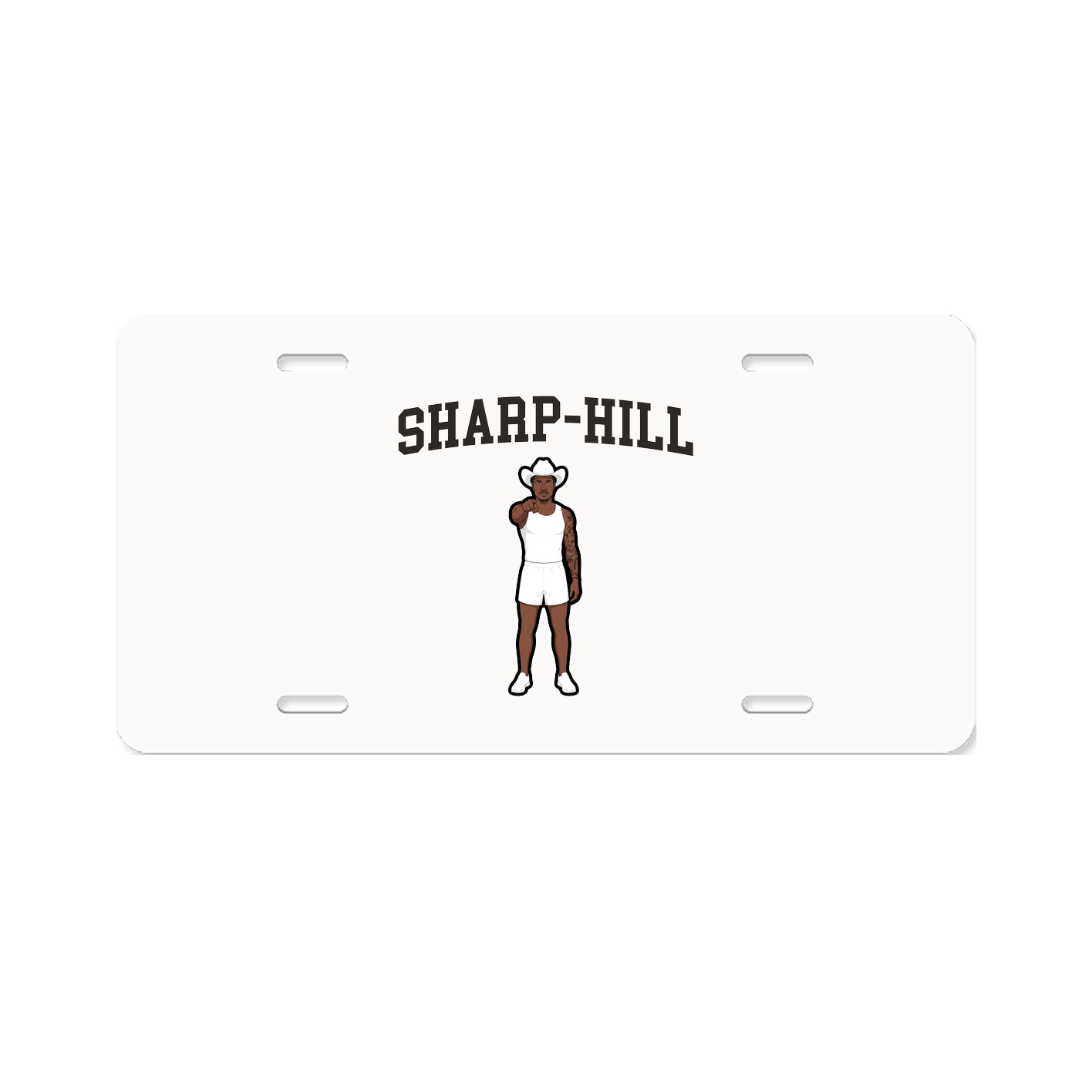 License Plate — Shirsey in Classic