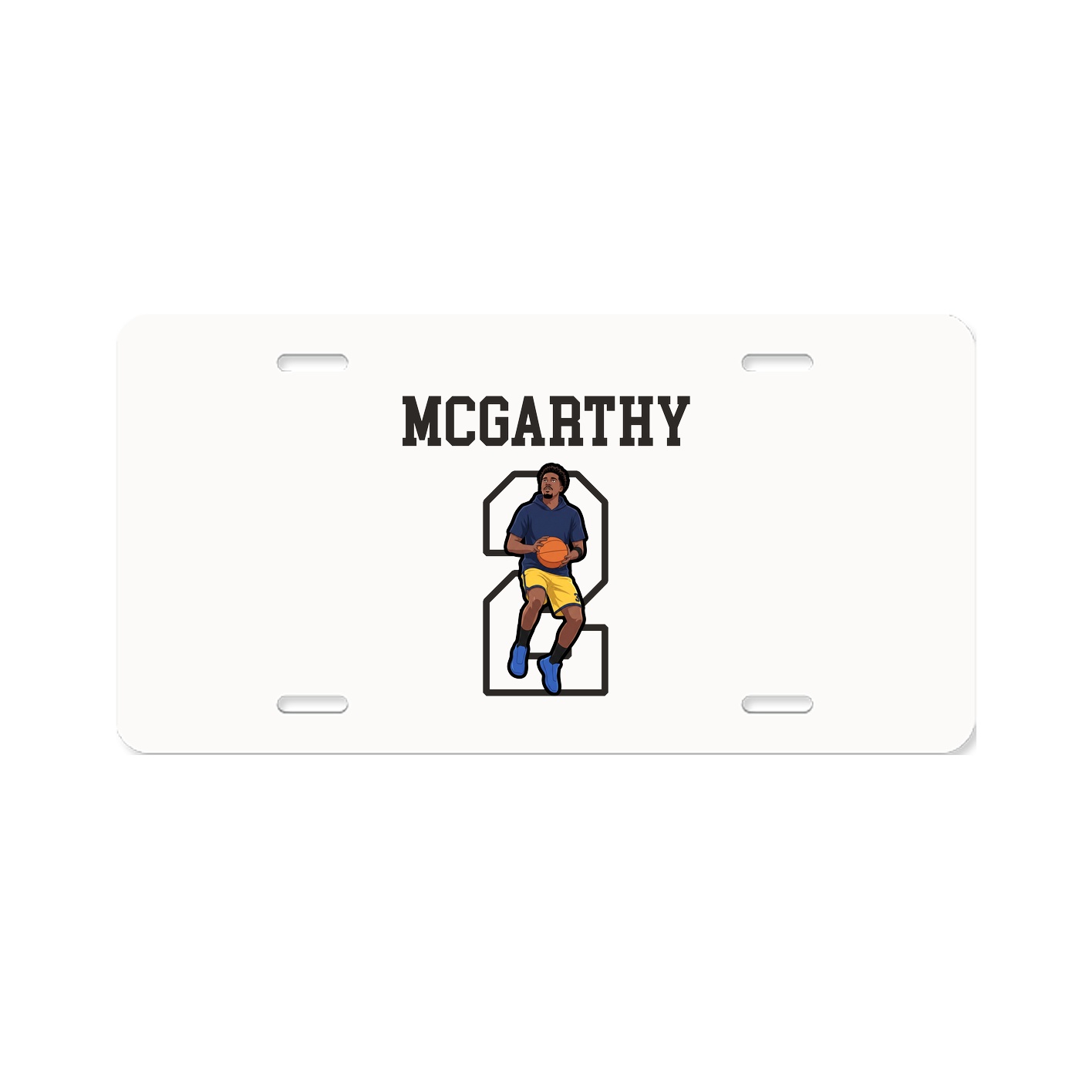 License Plate — Shirsey in Classic