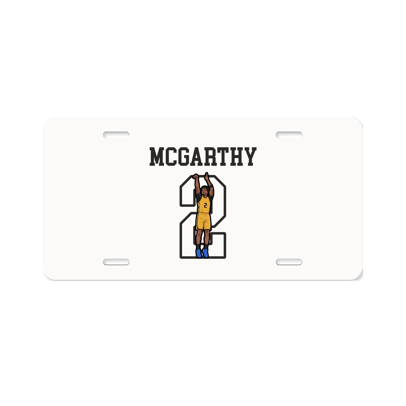 License Plate — Shirsey in Classic