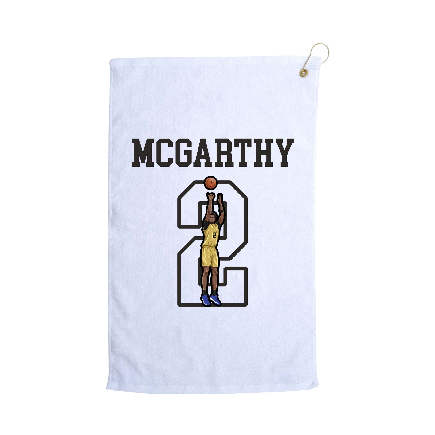 Golf Towel — Shirsey in White