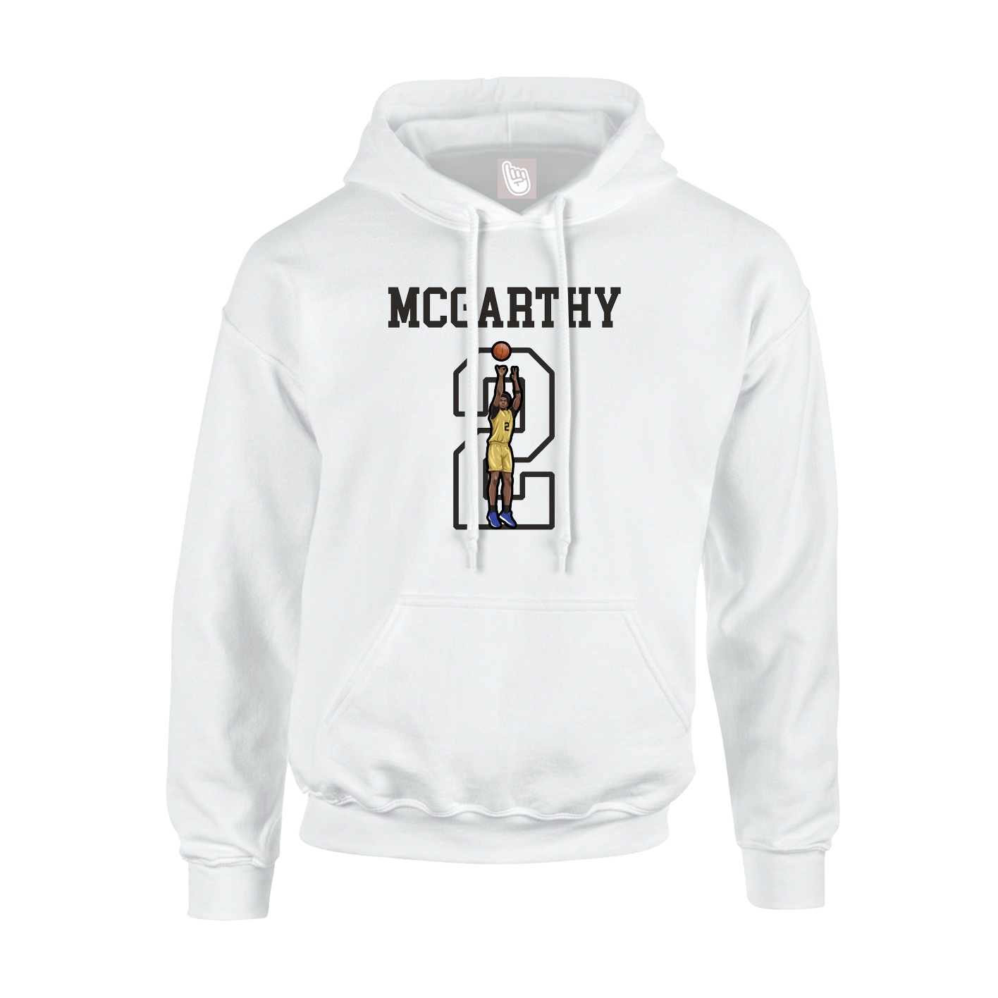 Youth Hoodie — Shirsey in White