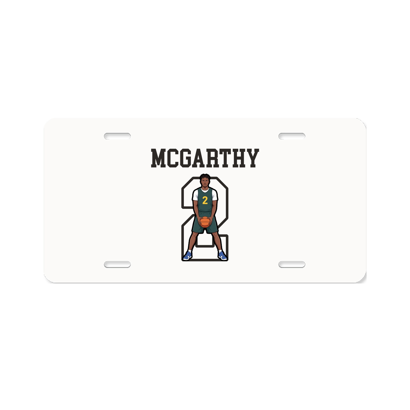 License Plate — Shirsey in Classic
