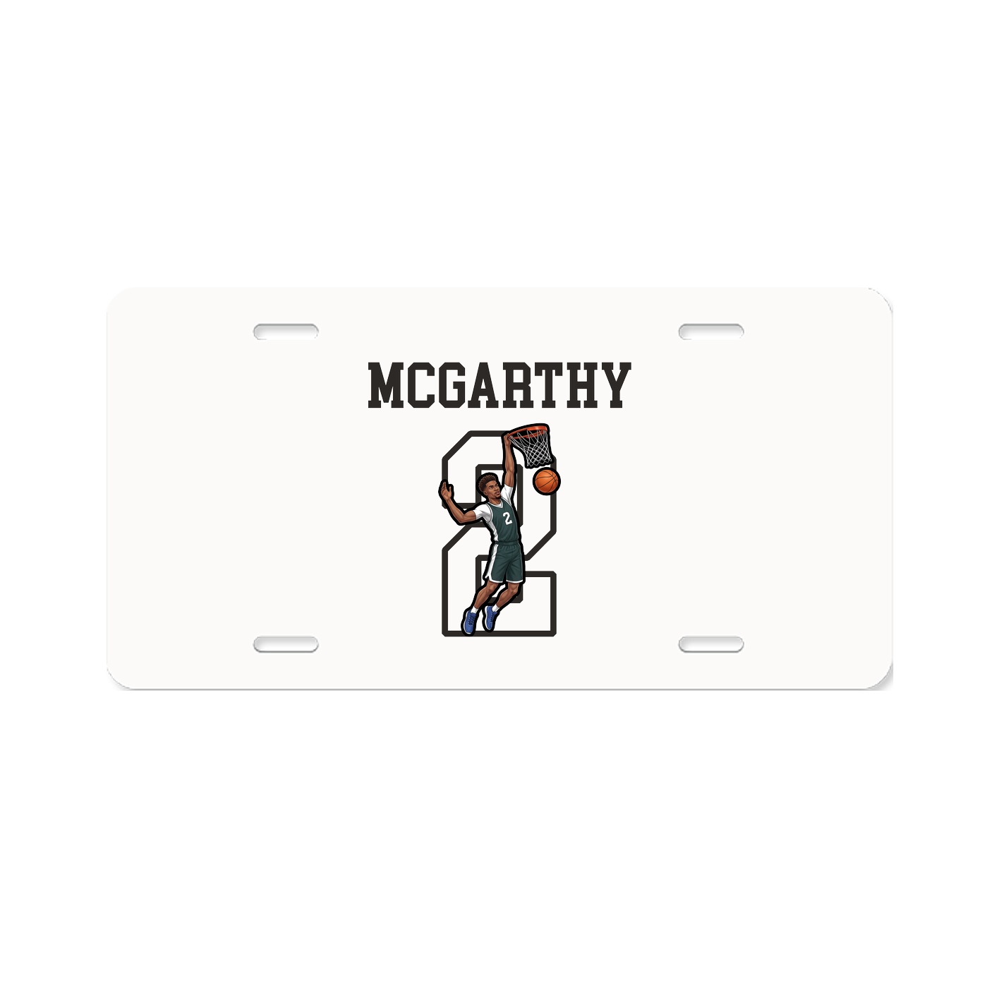 License Plate — Shirsey in Classic