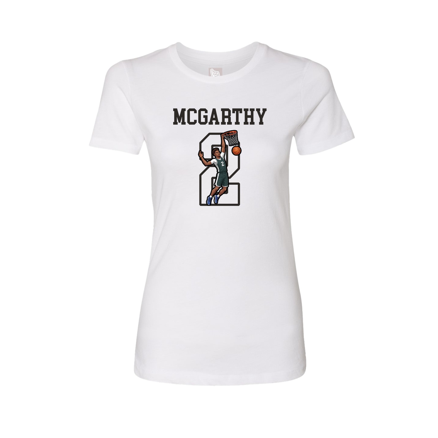 Fitted Women's Tee — Shirsey in White