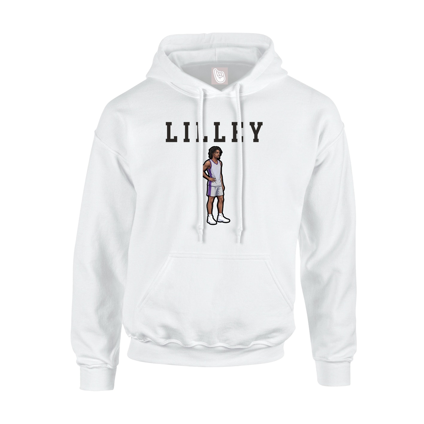 Hoodie — Shirsey in White